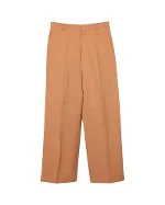 Orange Wool Jacquemus Pants