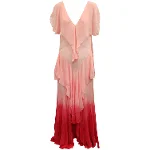 Pink Silk Attico Dress