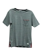 Grey Cotton Thom Browne Top