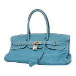 Blue Leather Hermès Birkin