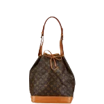 Brown Leather Louis Vuitton Noe