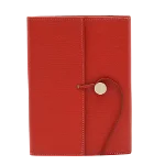 Red Leather Hermès Agenda Cover