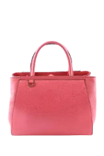 Pink Leather Fendi Handbag