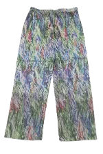 Multicolor Polyester Armani Pants