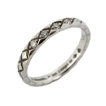 Silver Platinum Chanel Ring