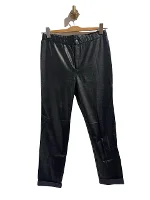 Black Fabric Isabel Marant Pants