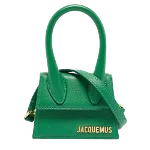 Green Leather Jacquemus Le Chiquito