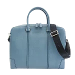 Blue Leather MCM Handbag