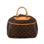 Brown Canvas Louis Vuitton Trouville