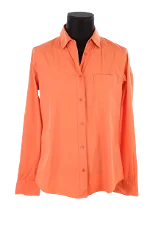 Orange Cotton Loro Piana Shirt