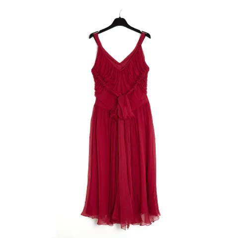 Pink Silk Galliano Dress