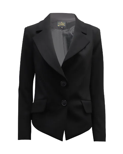 Black Polyester Vivienne Westwood Jacket