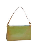 Green Leather Louis Vuitton Lexington Pochette