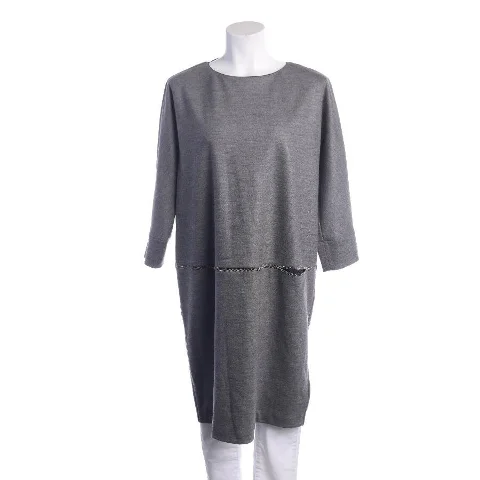 Grey Wool Fabiana Filippi Dress