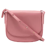 Pink Leather Mansur Gavriel Crossbody Bag