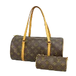 Brown Fabric Louis Vuitton Papillon