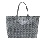 Grey Fabric Goyard St Louis Tote