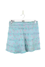 Blue Silk Marc Jacobs Skirt