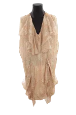 Beige Polyester By Malene Birger Dress