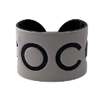 White Plastic Chanel Bracelet