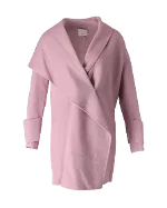 Pink Wool Vince Coat