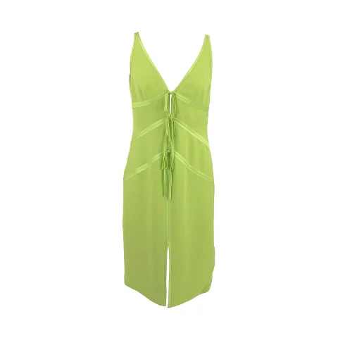 Green Silk Valentino Dress