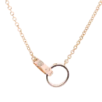 Gold Rose Gold Cartier Necklace