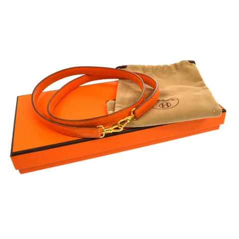 Orange Leather Hermes Strap