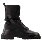 Black Leather Isabel Marant Boots