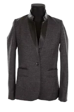 Grey Wool Sandro Jacket