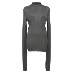 Grey Fabric Ann Demeulemeester Top