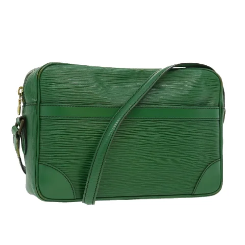 Green Leather Louis Vuitton Trocadero