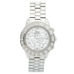 White Stainless Steel Dior Watch