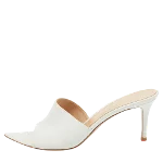 White Leather Gianvito Rossi Sandals