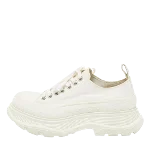 White Canvas Alexander McQueen Sneakers