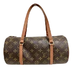 Brown Canvas Louis Vuitton Papillon