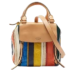 Multicolor Canvas Tory Burch Handbag