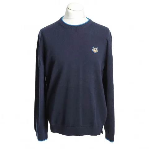 Blue Cotton Kenzo Sweater