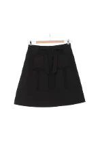 Black Wool Chloé Skirt