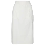 White Nylon Prada Skirt