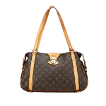 Brown Canvas Louis Vuitton Stresa