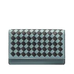 Blue Leather Bottega Veneta Wallet