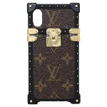 Brown Canvas Louis Vuitton Case