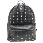 Black Canvas MCM Backpack