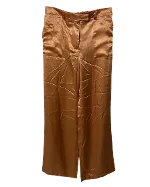 Gold Silk Tom Ford Pant