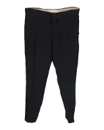 Black Wool Chloé Pants