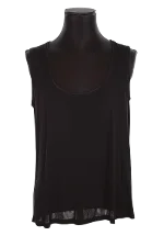 Black Viscose Saint Laurent Top