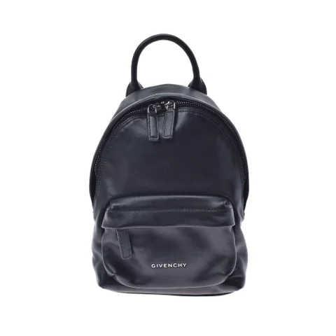 Black Leather Givenchy Backpack