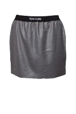 Grey Cashmere Tom Ford Skirt