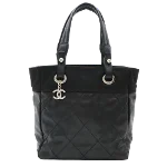 Black Canvas Chanel Paris Biarritz